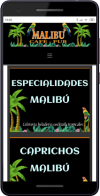 Carta Digital Qr - Malibú
