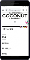 Carta Digital Qr - Coconut